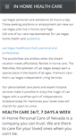 Mobile Screenshot of lasvegasinhomehealthcare.com